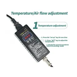 هیتر هوای گرم پرتابل مدل 8858 قابل حمل YIHUA