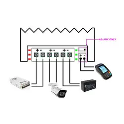 دستگاه برق اضطراری 12 ولت 15 آمپر UPS DC مدل UPSX-A2-AUX