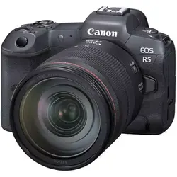 دوربین بدون آینه کانن Canon EOS R5 همراه لنز کانن RF 24-105mm f/4 - اگزیف