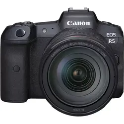 دوربین بدون آینه کانن Canon EOS R5 همراه لنز کانن RF 24-105mm f/4 - اگزیف