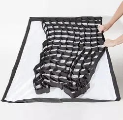 سافت باکس پرتابل با گرید Softbox 80x120