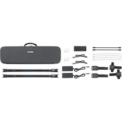 کیت باتوم لایت گودکس Godox TL60 RGB Tube Light 2-Light Kit