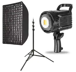 کیت ويديو لايت COB KY-BK1201 + سافت باکس 50x70cm + سه پایه