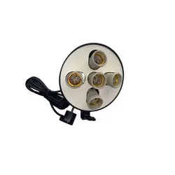 پکیج دو عدد نور ثابت Triopo T460 + هولدر 5 لامپ + سافت باکس + پایه بوم