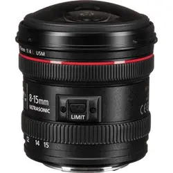 لنز کانن Canon EF 8-15mm f/4L Fisheye USM % - اگزیف