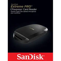 رم ریدر سن دیسک SanDisk Extreme PRO CFexpress Type B - اگزیف