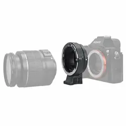 مبدل لنز کانن مانت EF/EF-s به سونی E مانت Commlite Comix