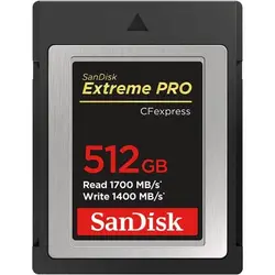 کارت حافظه سن دیسک SanDisk 512GB Extreme PRO CFexpress Type B - اگزیف