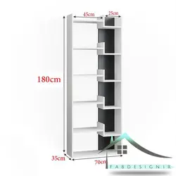 کتابخانه مدرن مدل libfab-11