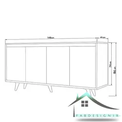 میز کنسول اسپرت fabtable-23