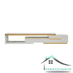 میز تلویزیون و کتابخانه ضد خش مدل FABTABLE-206