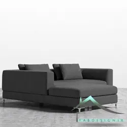 مبل ال ریلکسی پایه استیل کد 63