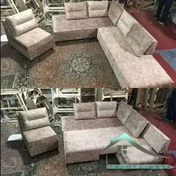 مبل راحتی ال تخت شو ابر و باد