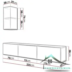 میز تلویزیون اسپرت مدل MDS-34