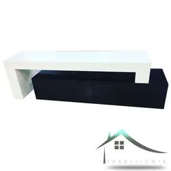 میز تلویزیون بلک اند وایت