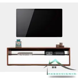 میز تلویزیون دو رنگ مدل WAYFAIR-93