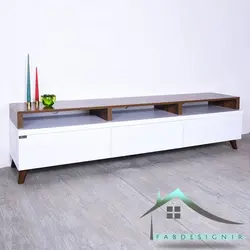 میز تلویزیون دو رنگ AF