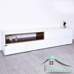 میز تلویزیون دو رنگ AT