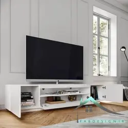 میز تلویزیون زمینی تمام هایگلاس اسپرت