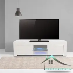 میز تلویزیون سفید مدل WAYFAIR-73