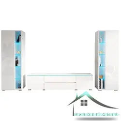 میز تلویزیون هایگلاس دارای باکس مدل WAYFAIR-54