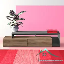 میز تلویزیون هایگلاس مدل WAYFAIR-22
