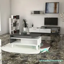 میز جلو مبلی کتابخانه دار کد 11