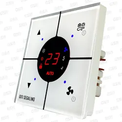 ترموستات لمسی گیتی سگالی نو مدل شینا طرح سفید کلاسیک