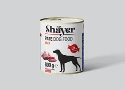 کنسرو سگ شایر میکس800گرمی