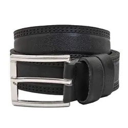 کمربند مردانه چرم طبیعی گاومیش BT216