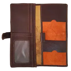 جلد دسته چک چرمی WT210