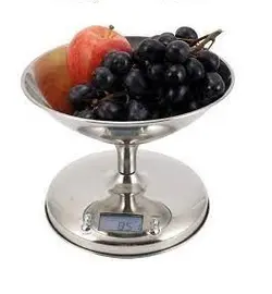 ترازو آشپزخانه الکترونیک استیل ۵kg مدل EK4252- کمری