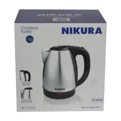 کتری برقی استیل AK1722SS 1600w - نیکورا
