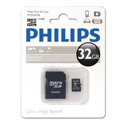 مموری میکرو PHILIPS FM32MA45B UHS-I U1 Class10 32GB