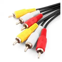 کابل 3 به 3 صدا و تصویر