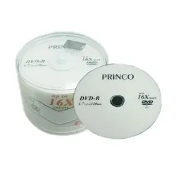 دی وی دی خام پرینکو ۵۰ عددی PRINCO DVD