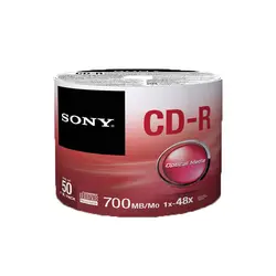 سی دی خام سونی ۵۰ عددی SONY CD