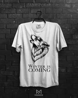 تیشرت گیم اف ترونز طرح WINTER (نخ پنبه)