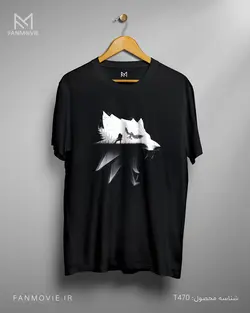 تیشرت ویچر طرح wolf of Witcher