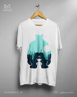 تیشرت کارخانه هیولاها طرح Monster family