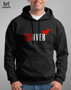 هودی خانه کاغذی طرح Denver (نخ پنبه)