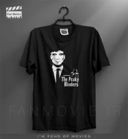 تیشرت پیکی بلایندرز تامی شلبی طرح God father (نخ پنبه)