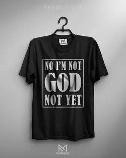 تیشرت پیکی بلایندرز طرح No I'm Not God (نخ پنبه)