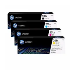 ست کامل کارتریج رنگی اچ پی hp 201A