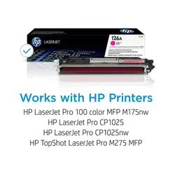 کارتریج لیزری HP 126A رنگ قرمز