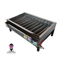 کباب پز گازی استیل 9 شعله