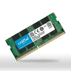 رم لپ تاپ Crucial 8G DDR4 فرکانس 3200