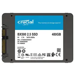 SSD Crucial 480G BX500 Sata - کامپیوتر فانوس