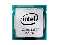 پردازنده اینتل Core i3-8100 Tray - کامپیوتر فانوس