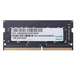 رم دسکتاپ DDR4 تک کاناله 2666 مگاهرتز CL19 اپیسر مدل y527 ظرفیت 4 گیگابایت - کامپیوتر فانوس